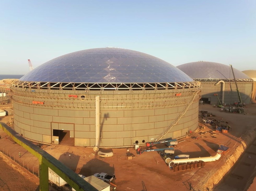 Aluminum Geodesic Roof