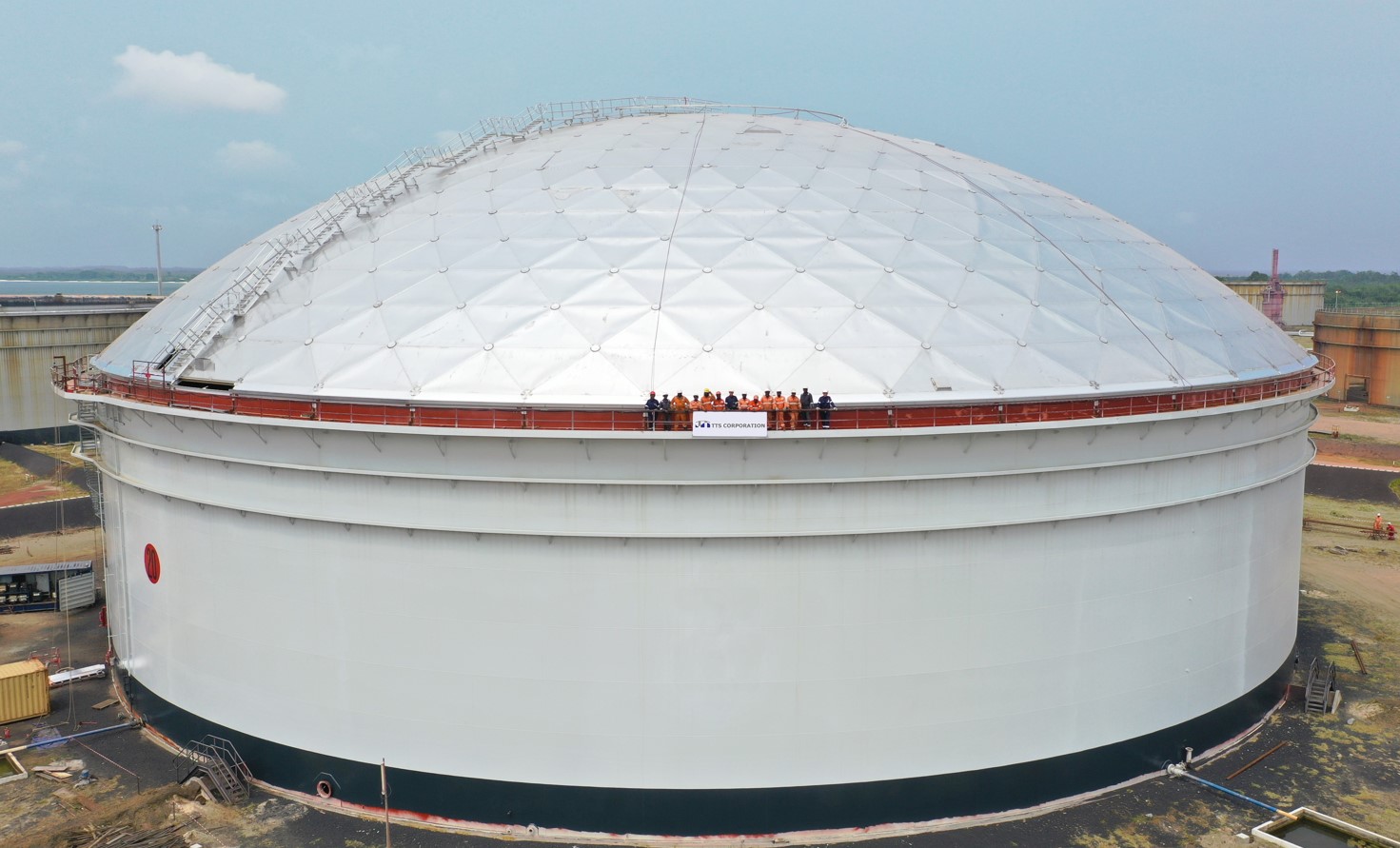 Aluminum Geodesic Roof