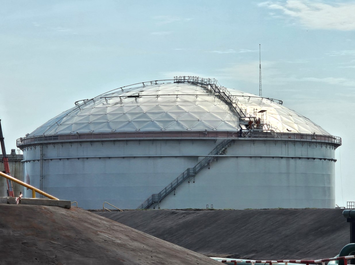 Aluminum Geodesic Roof